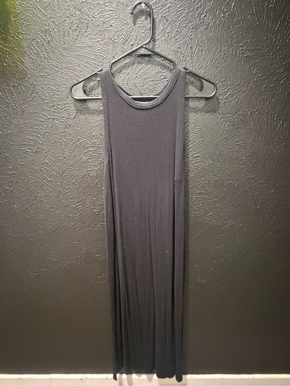 Black maternity dress